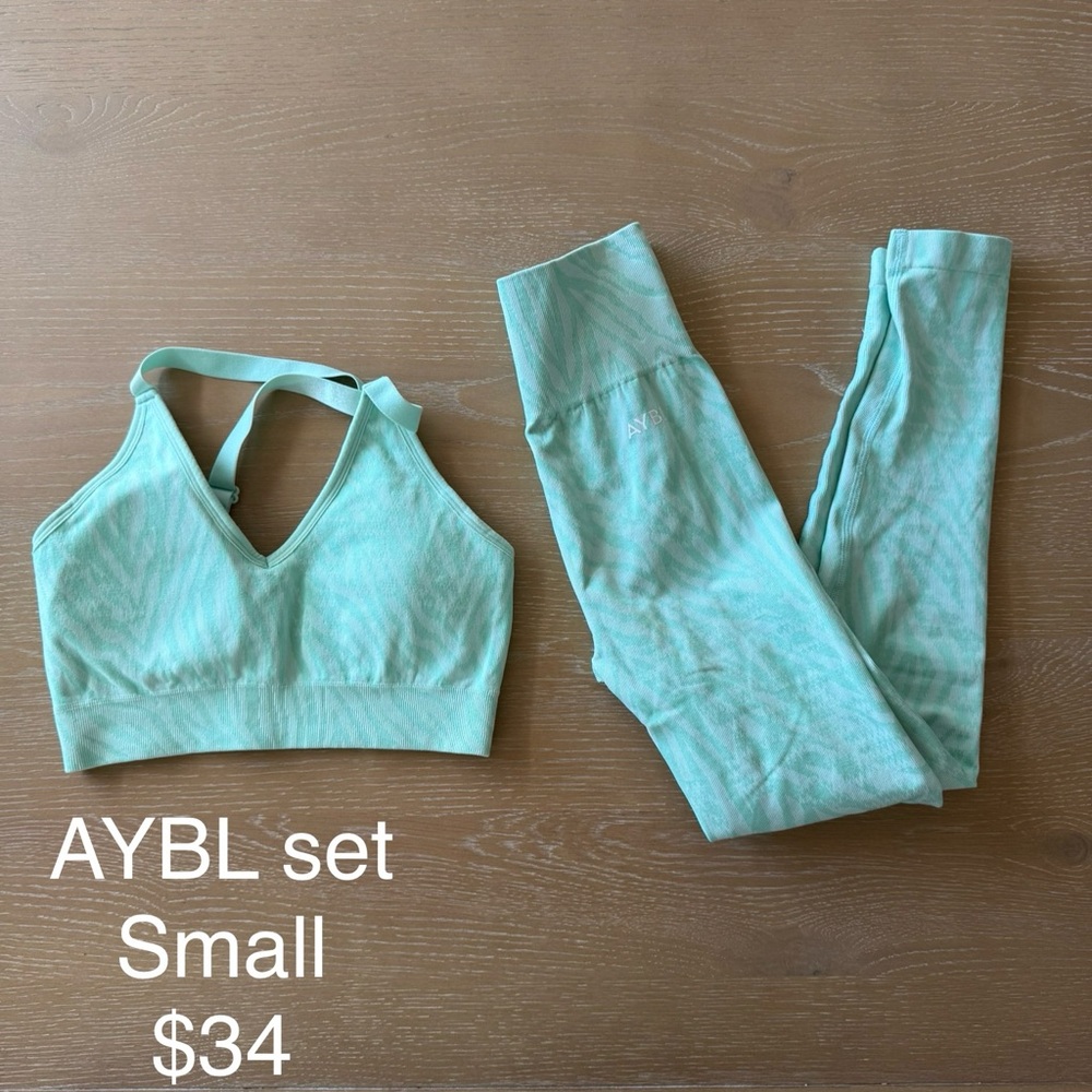 AYBL Mint Green Activewear Set